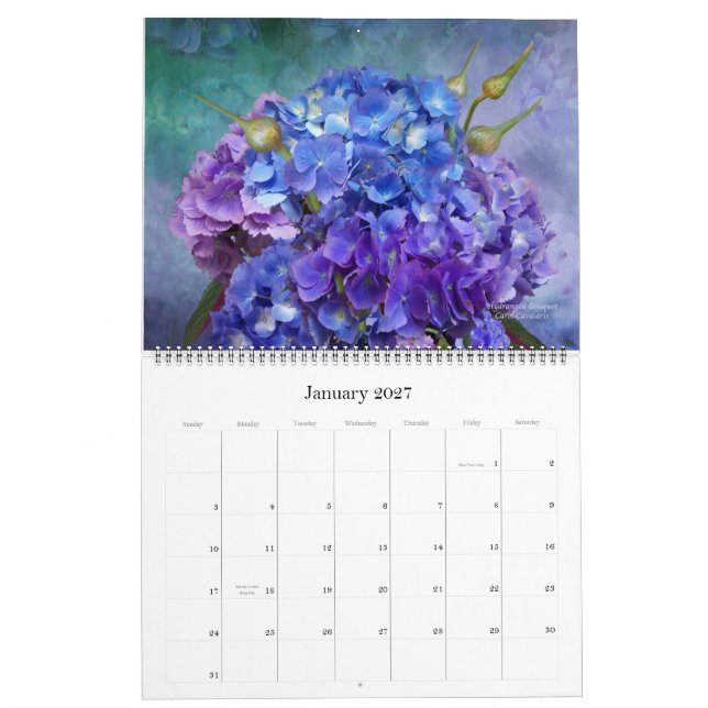 Romance Collection 2 Floral Art Kalender 2013 (Jan 2027)