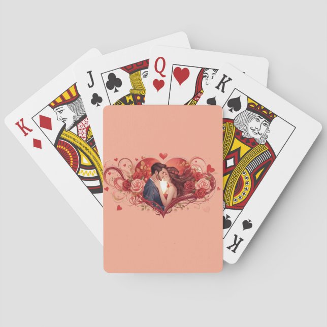 Romance Deck: Heart Edition Spielkarten (Rückseite)