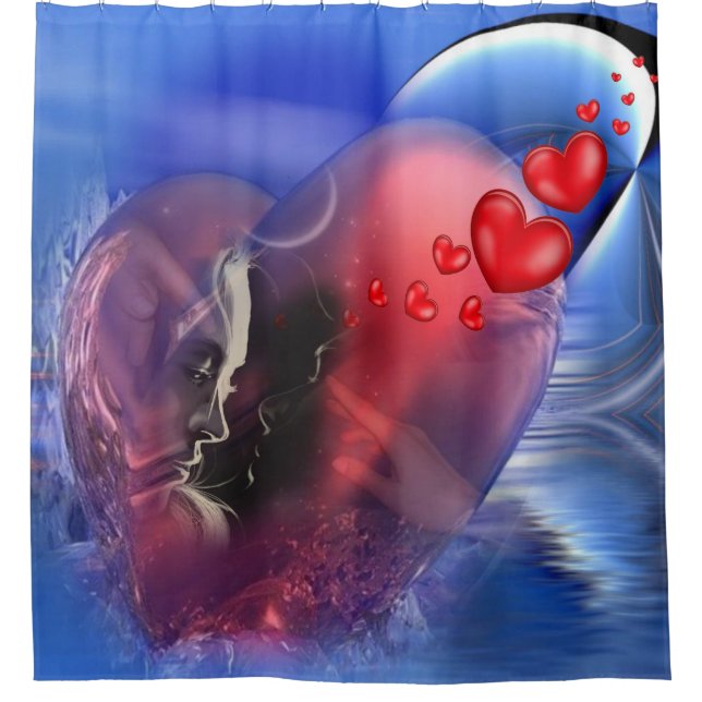 Romance Decor Duschvorhang (Vorderseite)