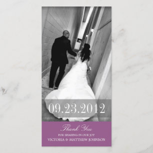 ROMANCE IN LILA   DANKE, DASS DU KARTE