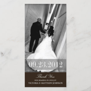 ROMANCE IN SCHWARZEM WEDDING %PIPE% DANKEN IHNEN DANKESKARTE