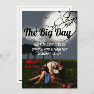 Romance Novel Style Einladung