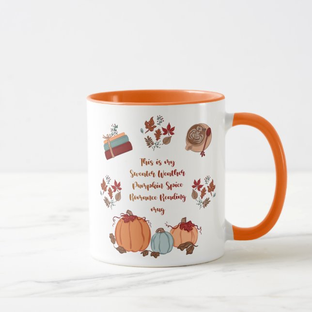 Romance Reader Fall Tasse (Rechts)