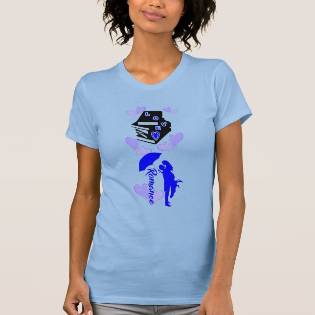 Romance (Regenschirm) T-Shirt (Vorderseite)