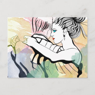 Romance Tango Postkarte