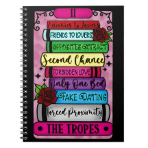 Romance Tropes Tarot Notebook