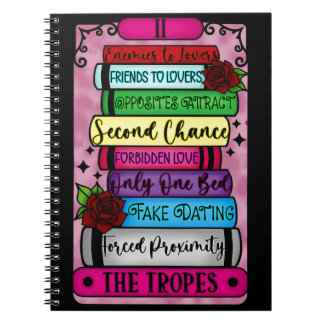 Romance Tropes Tarot Notebook Notizblock