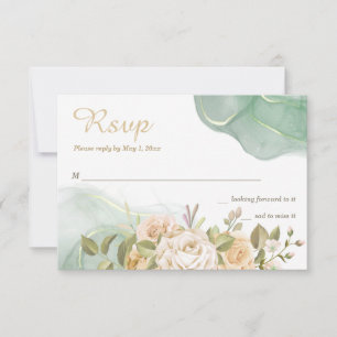 Romance Wedding RSVP Cards