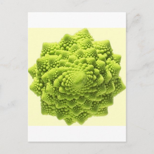 romanesco-phi postkarte (Vorderseite)