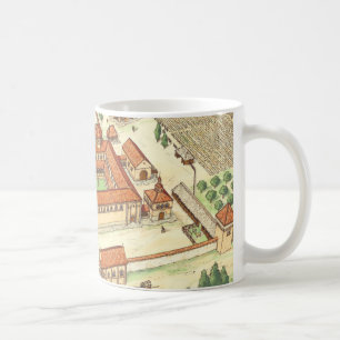 Romanesque-Abtei. Modell Kaffeetasse