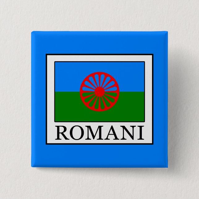 Romani Button (Vorderseite)