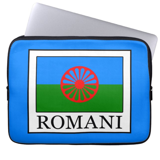 Romani Laptopschutzhülle (Vorderseite)
