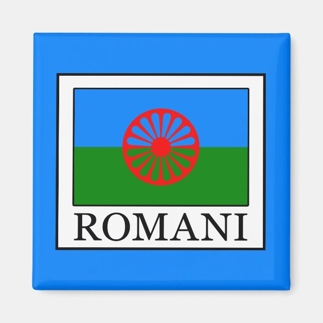 Romani Magnet (Vorne)