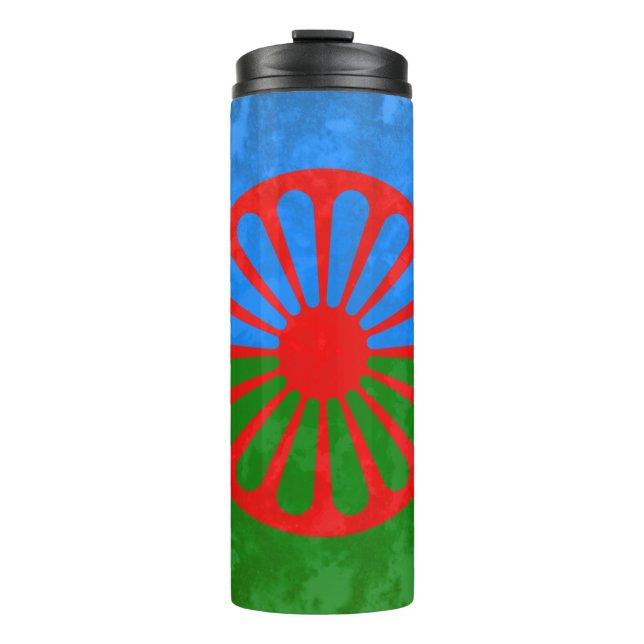 Romani Thermosbecher (Vorderseite)