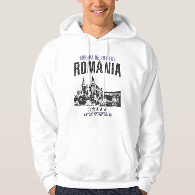 România Hoodie (Vorderseite)