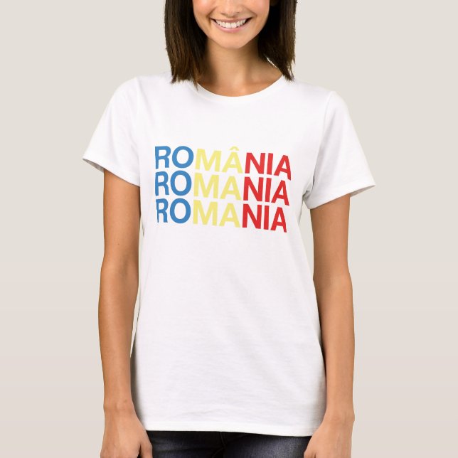 ROMANIA T-Shirt (Vorderseite)
