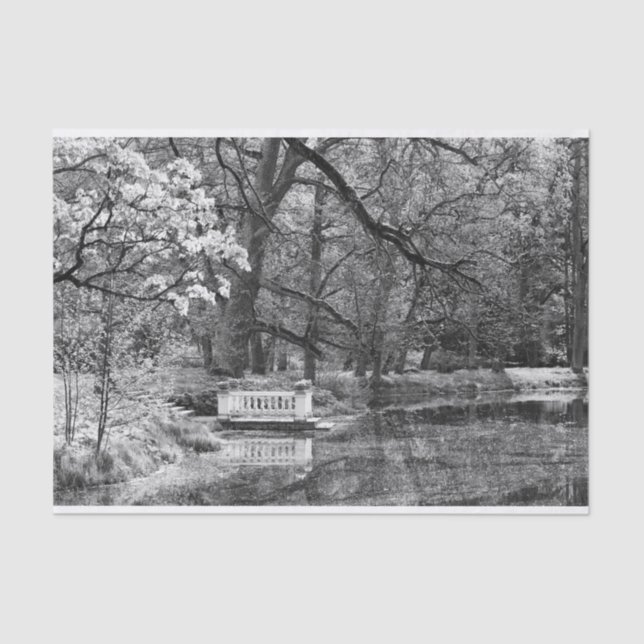 Romanischer See Seidenpapier (Vorderseite)