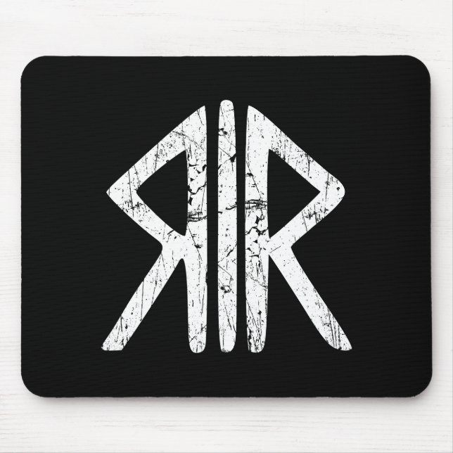 Romanischer Weg Götter Symbol antike Antike g Mousepad (Vorne)