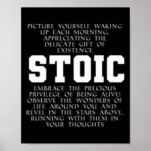 Romanisches Buch Zitat Marcus Aurelius Gratirude Poster