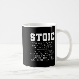 Romanisches Buch Zitat Marcus Aurelius Stoic Kaffeetasse