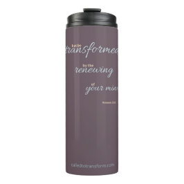 Romans 12:2 Tumbler Thermosbecher