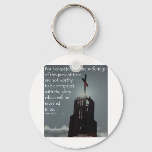Romans 8:18 Glory to be Revealed Schlüsselanhänger