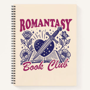 Romantasy-Buchclub Notizbuch