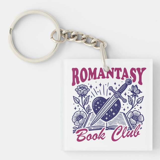 Romantasy-Buchclub  Schlüsselanhänger (Vorderseite)
