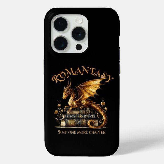 Romantasy Dragon Books Nur noch ein Kapitel Case-Mate iPhone Hülle (Rückseite)