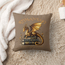 Romantasy Dragon Books Nur noch ein Kapitel Kissen