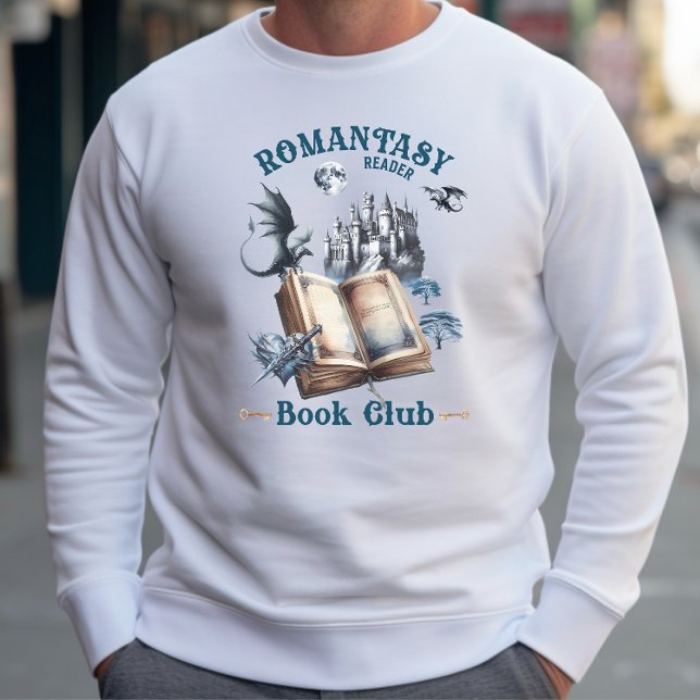 Romantasy Reader Dragon Banca del Gottardo Sweatshirt (Von Creator hochgeladen)