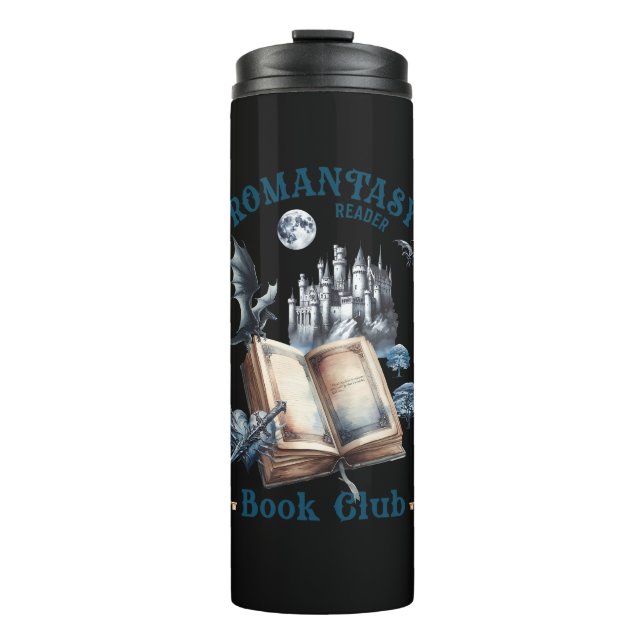 Romantasy Reader Dragon Banca del Gottardo Thermosbecher (Vorderseite)