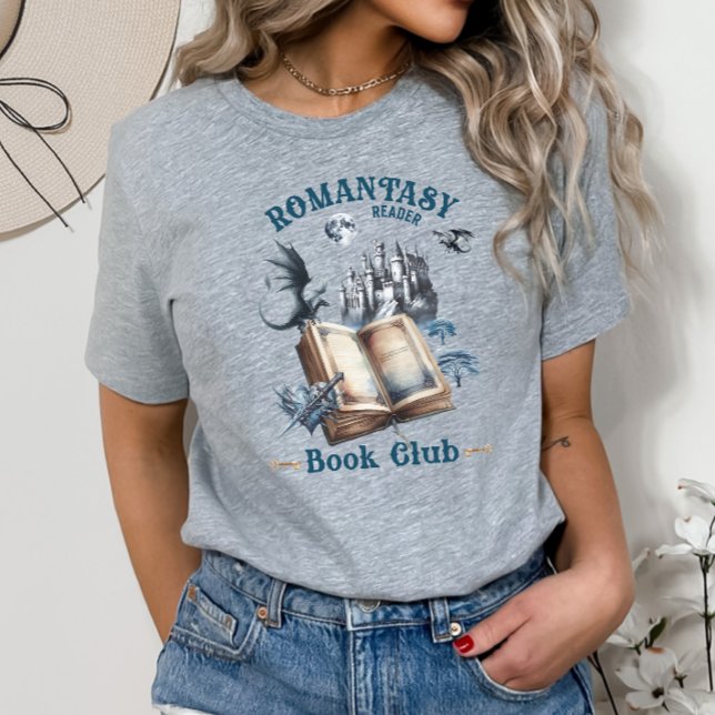 Romantasy Reader Dragon Banca del Gottardo Tri-Blend Shirt (Von Creator hochgeladen)