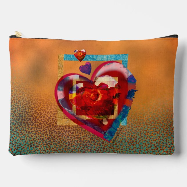  Romantic Art Bag – Held in Light Zubehörtasche (Vorderseite)