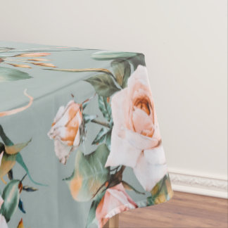 Romantic Blossom Haven Tischdecke