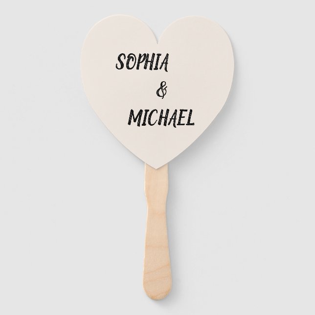 Romantic Burgundy Fächer (Vorderseite)