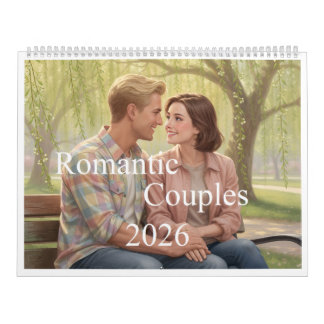 Romantic Couples 2026 Calendar 00B Kalender