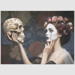     Romantic Dark Decoupage  Seidenpapier