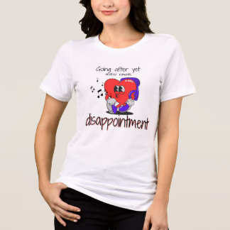 Romantic Disappointment Unisex Tee, Relationship Q Tri-Blend Shirt
