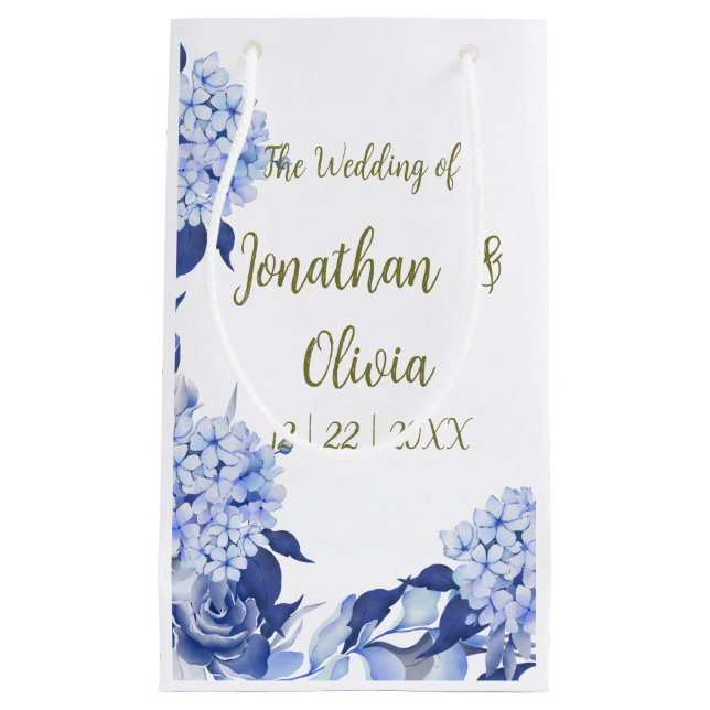 Romantic Field purple Flowers Kleine Geschenktüte (Vorderseite)