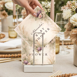 Romantic Fig Orchard Baby Shower Serviette