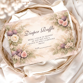 Romantic Fig Orchard Diapper Raffle Begleitkarte