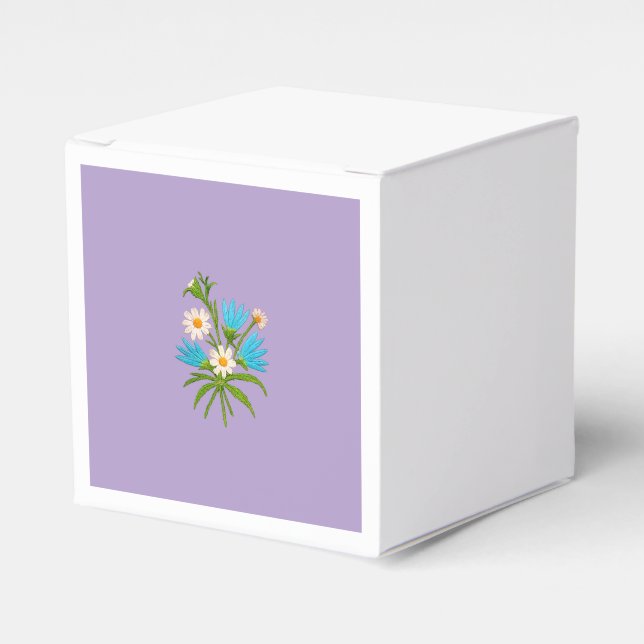 Romantic Floral – Botanical Fantasy Minimalist  Geschenkschachtel (Vorderseite)