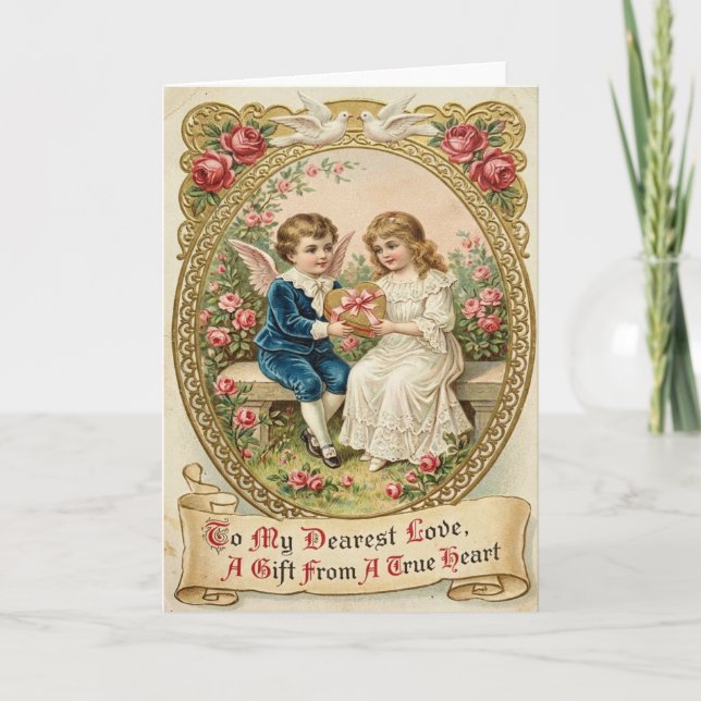 Romantic Garden Card Karte (Vorderseite)