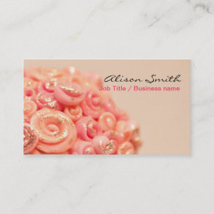 Romantic generic Business card Visitenkarte