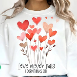 Romantic Heart Bouquet Valentine’s Women's Tri-Blend Shirt