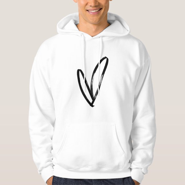 "Romantic in the City: Manhattan Valentine’s Sweat Hoodie (Vorderseite)