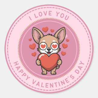 Romantic Love Sticker for Valentine’s Day