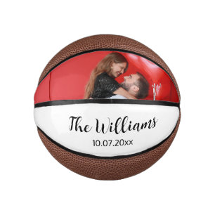 Romantic Newweds Mini Basketball