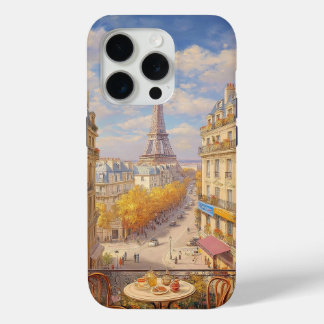 Romantic Parisian Balcony View Oil Painting Case-Mate iPhone Hülle